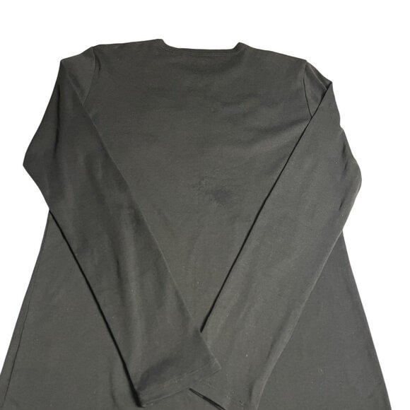 Michael Simon Vintage Y2K Christmas Embroidered Houses M Beaded Shirt Womens - Picture 2 of 11